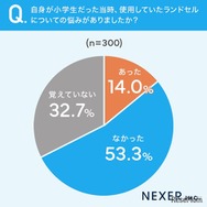 自身が小学生だった当時、使用していたランドセルについての悩みはあったか