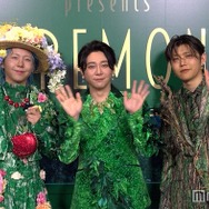 ミセス「どうも木です」派手衣装のコンセプト解説 初開催“グリーンカーペット”は「日本じゃないみたい」【Mrs. GREEN APPLE presents「CEREMONY」】