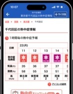 お天気アプリ「ウェザーニュース」