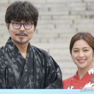中村アン・小澤征悦・Aぇ! group小島健・影山優佳ら、七夕の願い事明かす 華やか浴衣姿でドラマヒット祈願【こんばんは、朝山家です。】