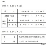 日程