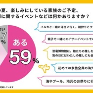 夏休みに楽しみな予定の有無