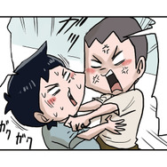 中国の妖怪・キョンシーごっこをする小学生男子。お札を貼られると動けなくなるはずが…【しなのんちのいくる６ #39】