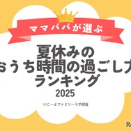 おうち時間の過ごし方ランキング2025