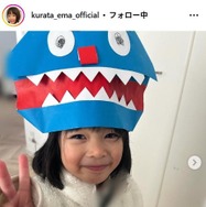 子役・倉田瑛茉、浴衣姿＆初挑戦の習字披露「可愛すぎる字」「上手」絶賛の声続々