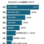 子供のストレスの原因