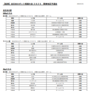 【結果】全日本ロボット相撲大会2025関東地区予選会