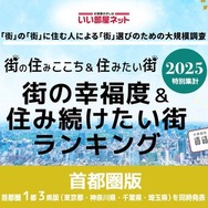 街の幸福度＆住み続けたい街ランキング2025＜首都圏版＞