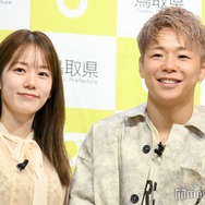 武尊＆川口葵、“結婚後初”夫婦でイベント登場 ケーキ入刀も実施「まさか結婚式よりも先にここで」