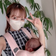 辻希美、生後1ヶ月の次女＆6歳三男の目に見える成長に嬉し涙「良かったぁ」
