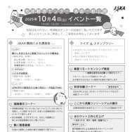 地球観測センター施設一般公開　イベント一覧