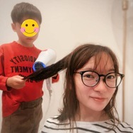 保田圭、7歳息子に身を任せた“愛おしい時間”SHOTを公開「ありがとう」