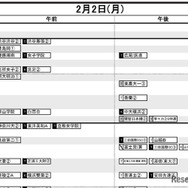 首都圏・女子2月2日