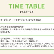 タイムテーブル