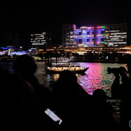 東京港夜景観賞ツアーでの夜景