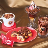 サンマルクカフェ×キットカット、初コラボ決定 期間限定メニュー4品登場