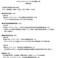 サイエンスカンファレンス2025受賞者一覧「高校の部」