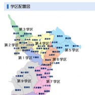 学区配置図