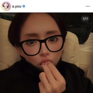 浜崎あゆみ、お茶目なもぐもぐ姿公開＆思い出を振り返り「良き日々に感謝！」