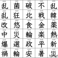 今年の漢字　第2位の漢字