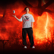 STRANGER FUNK TEE（ホワイト/ブラック）：7,700円（税込）