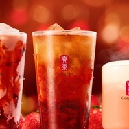 【ゴンチャ新作】福岡産あまおう×和紅茶のホリデー限定「あまおう ホリデー」3種が登場