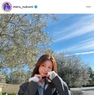 めるる、大人っぽいジャケット×パンツスタイルSHOTに反響「着こなし方がさすが」「めちゃ似合ってる」