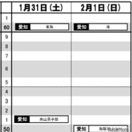 東海・男子（1月31日～2月1日）