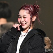 広島出身「今日好き」中島結音、鼻ピアスで雰囲気ガラリ ウィンク×あざといポーズがギャップ【TGC広島2025】