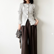 旬のワイドパンツ、下半身が気になるならどんなデザインがいい？【40代の毎日コーデ】