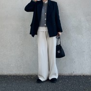 【上下ユニクロ】＋ワンアイテムでつくる洗練スポーティスタイル【40代の毎日コーデ】