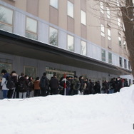 北海道大学試験場（札幌キャンパス）2026年1月17日 共通テスト1日目のようす