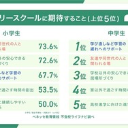 フリースクールに期待すること（複数回答）