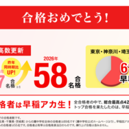 早稲田アカデミー2026年度中学入試合格速報