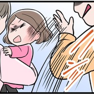 夫が娘の顔を、平手で打った瞬間。「何も悪いことしてないじゃない！」大泣きする娘を抱きしめて、私は…【モラハラ実話マンガ】#136