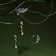 WICKED/アイビーピアス・イヤリング(エルファバ) 　WICKED/リーフネックレス(エルファバ) 　WICKED/リーフリング(エルファバ)