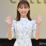 NMB48メンバー、美脚ライン輝くミニスカ×ニーハイコーデに反響「最強の組み合わせ」「スタイル抜群」