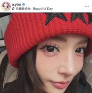 浜崎あゆみ、ぱっちり目ヂカラの顔アップSHOTに反響「あゆしか勝たん」「超素敵」