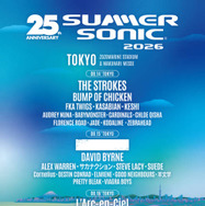 『SUMMER SONIC 2026』日程別ラインナップ発表｜Xでも「サマソニ」トレンド入りで注目集める