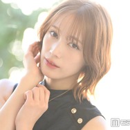 中村ゆりか、ベアトップミニドレス×レースタイツの幻想的なホワイトコーデ「お人形さんみたい」「スタイル抜群」とファン絶賛