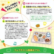 「学校給食費の抜本的な負担軽減」デジタルチラシ