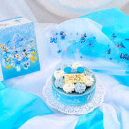 フローズンセレクション　ケーキ　東京ディズニーシー25周年“スパークリング・ジュビリー”©Disney ©Disney/Pixar