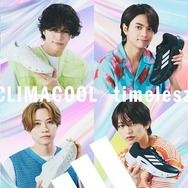 timelesz、2年連続アディダス「CLIMACOOL」アンバサダー就任 “風をまとう”2種の新ビジュアル公開