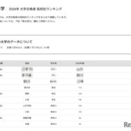 【大学受験2026】法政 高校別合格者数、神奈川5校がTop10入り