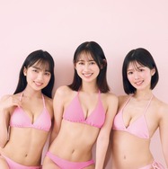 NMB48“11期生”岡腰星来・田中れい・谷口詩乃、初グラビア披露 ビキニ姿でフレッシュさ全開