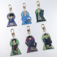 名探偵コナンプラザ 鍵穴箔押しキーホルダー／各￥979