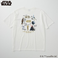 「スター・ウォーズ刺しゅう半袖Tシャツ」