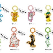 カンプ【限定】トムとジェリー85周年記念展 2連キーホルダー（全8種）_各880円(税込)