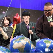 SixTONESジェシー、冒頭からボケ炸裂 渡辺久美子・あの・シソンヌ長谷川らと客席からサプライズ登場【新劇場版☆ケロロ軍曹】