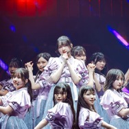 櫻坂46四期生「四期生LIVE」開催 念願かなった9人全員での期別ライブで堂々たるパフォーマンス